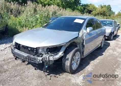 2014 Honda Accord Ex-L V-6 from USA, damaged, VIN 1HGCR3F87EA020816